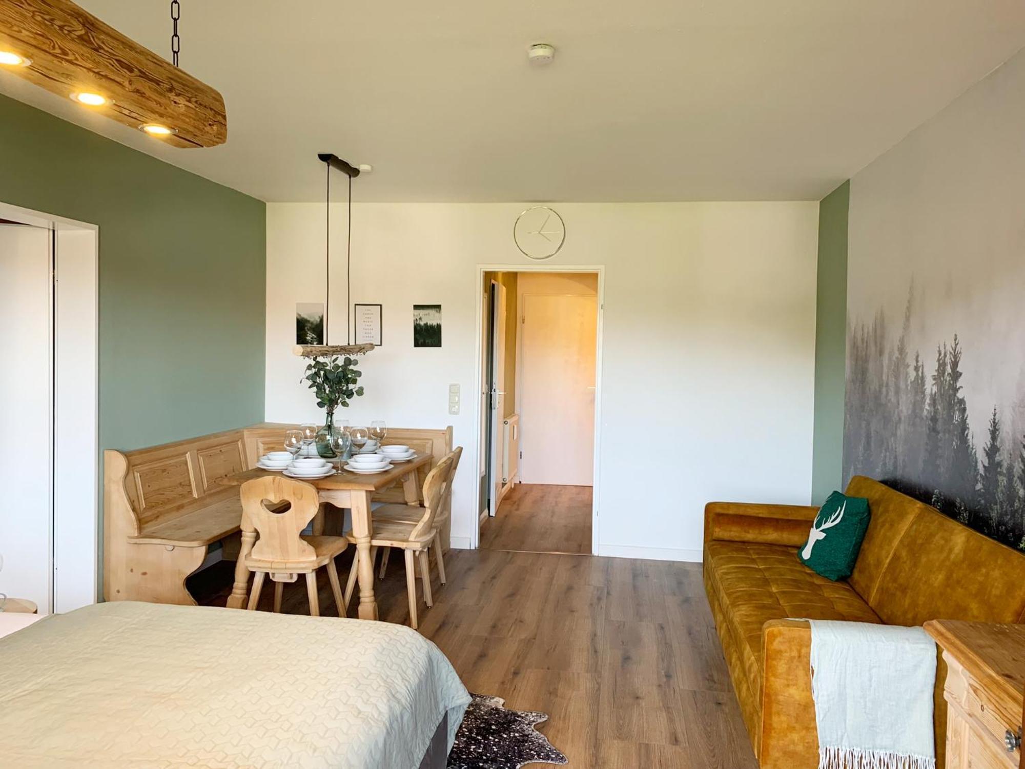 Lindners Hideaways - Bergnest Lodge - Bergblick Fewo 6 Pers Balkon Garten Hund Ski Unterkunft Luftkurort Oberreute Naehe Buchenegger Wasserfaelle Eistobel Bodensee Esterno foto